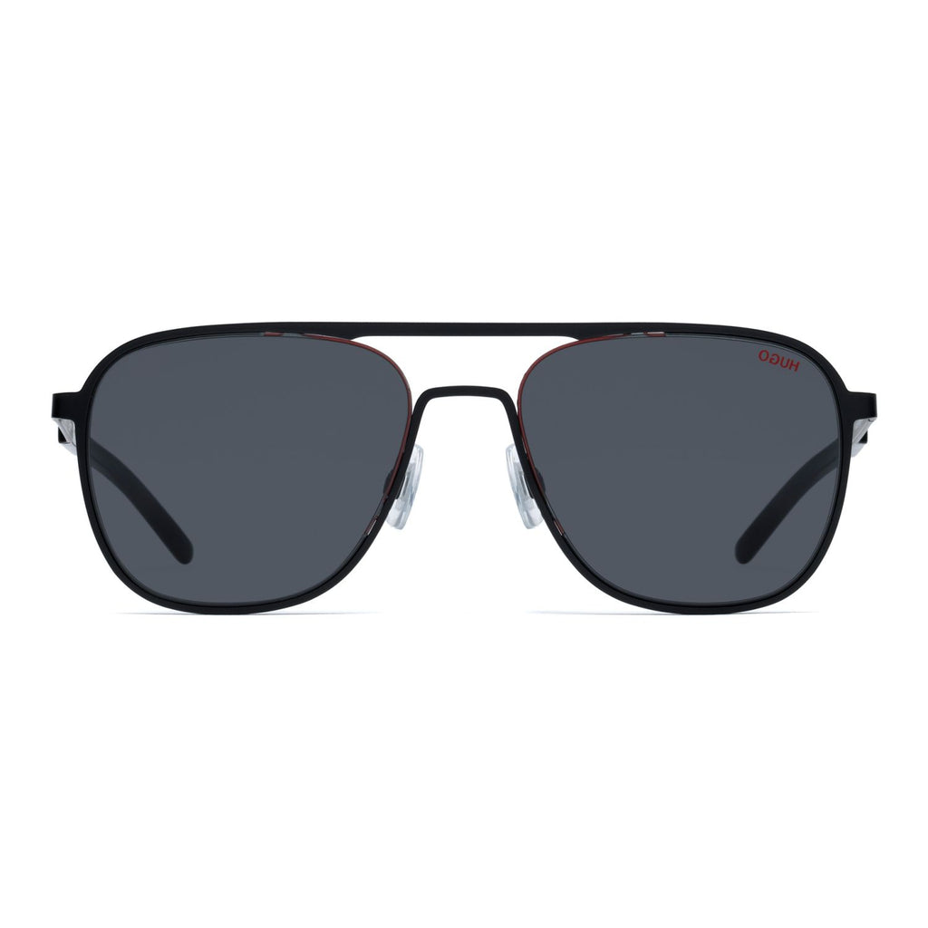 Hugo HG 1001/S Grey Black Men's Sunglasses