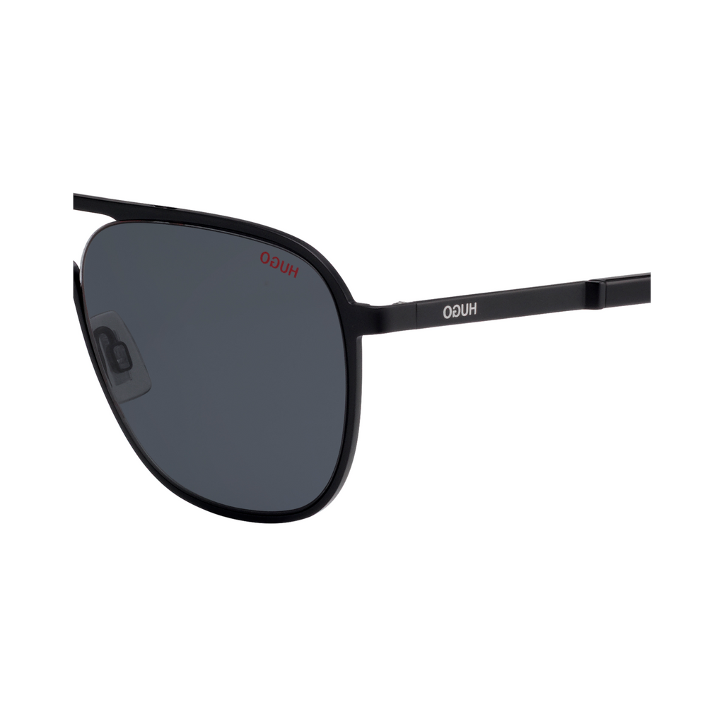 Hugo HG 1001/S Grey Black Men's Sunglasses
