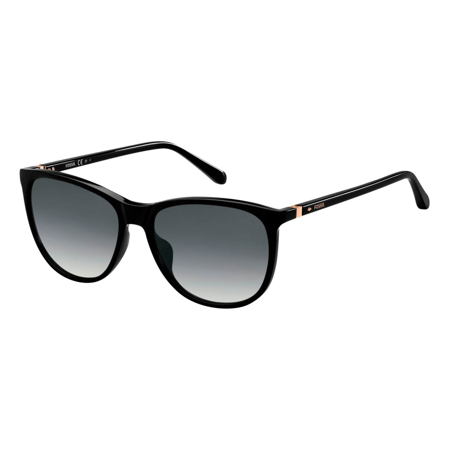 Fossil FOS 3082/S Grey Black Women's Sunglasses