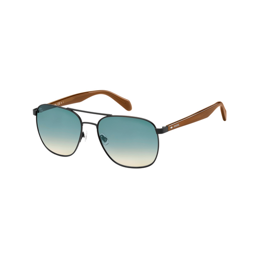 Fossil FOS 2081/S Grey Black Men's Sunglasses