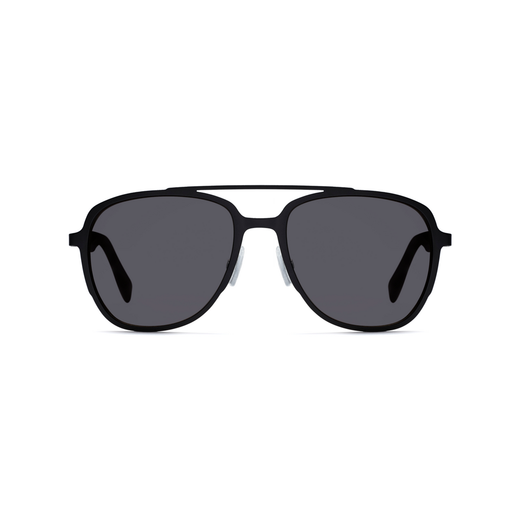 Hugo HG 0301/S Grey Black Men's Sunglasses