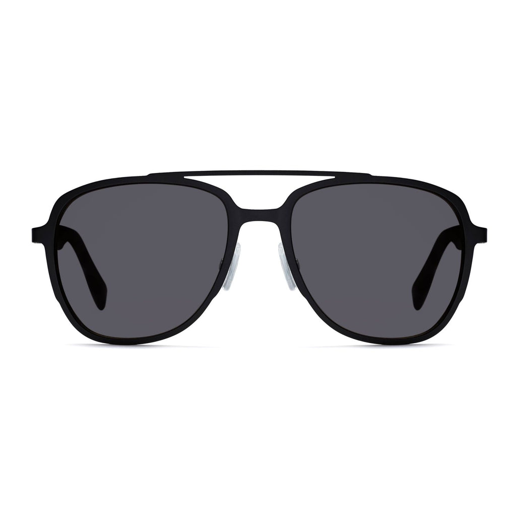 Hugo HG 0301/S Grey Black Men's Sunglasses