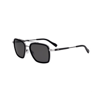 Hugo HG 0306/S Grey Black Men's Sunglasses