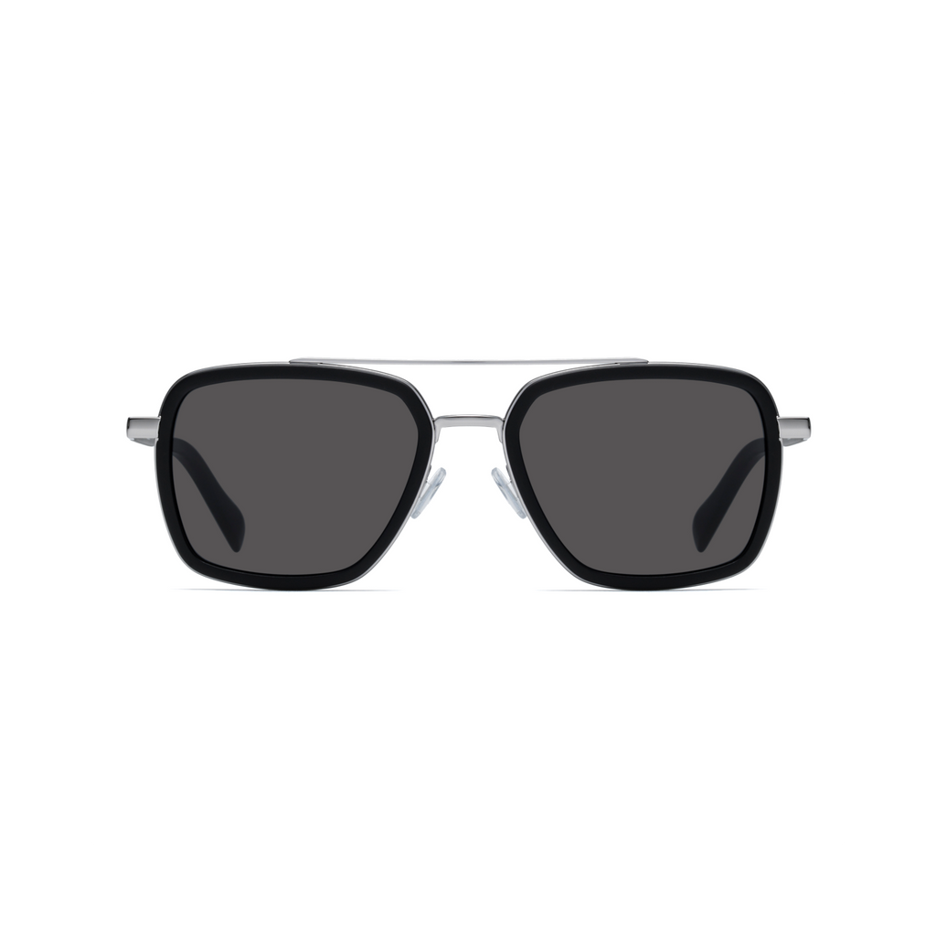 Hugo HG 0306/S Grey Black Men's Sunglasses