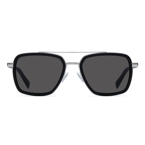 Hugo HG 0306/S Grey Black Men's Sunglasses