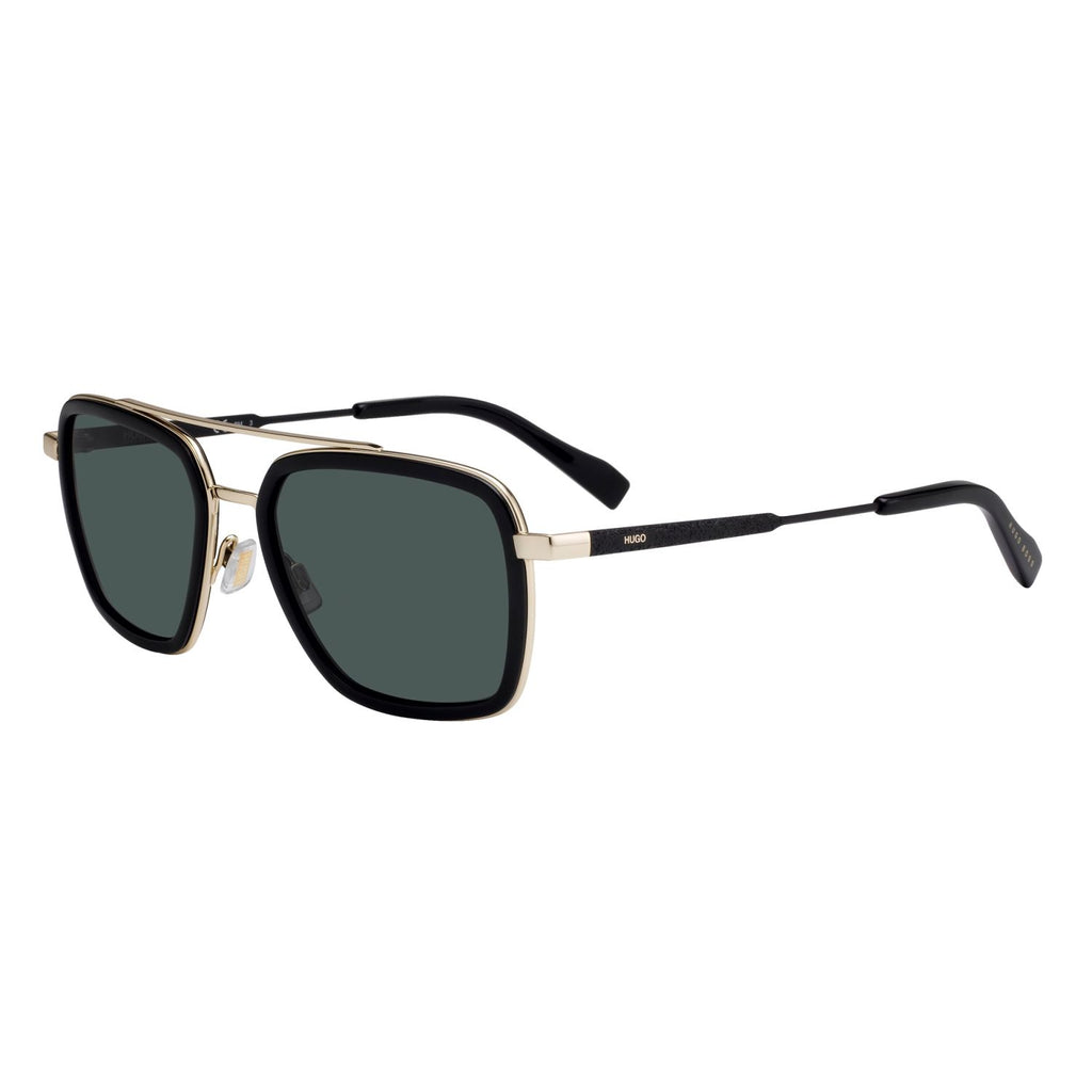 Hugo HG 0306/S Green Black Men's Sunglasses