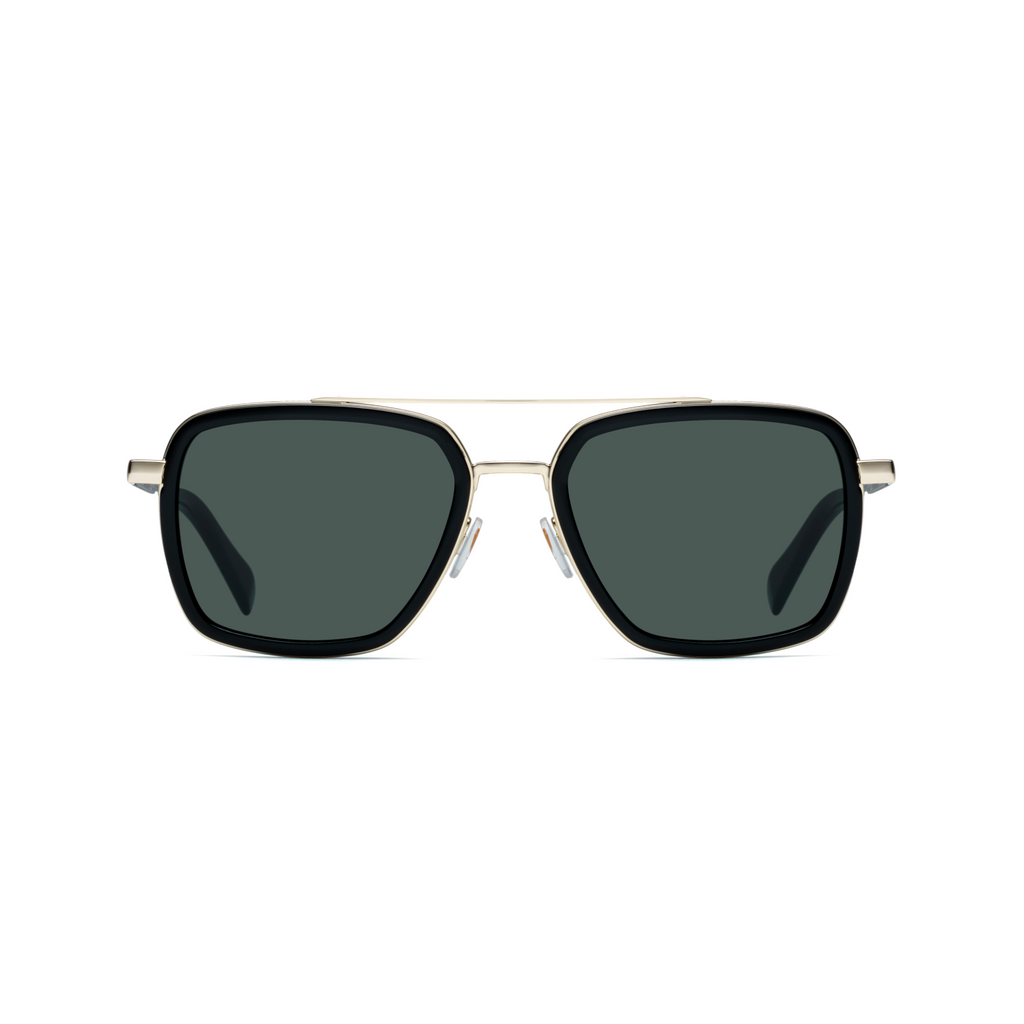 Hugo HG 0306/S Green Black Men's Sunglasses