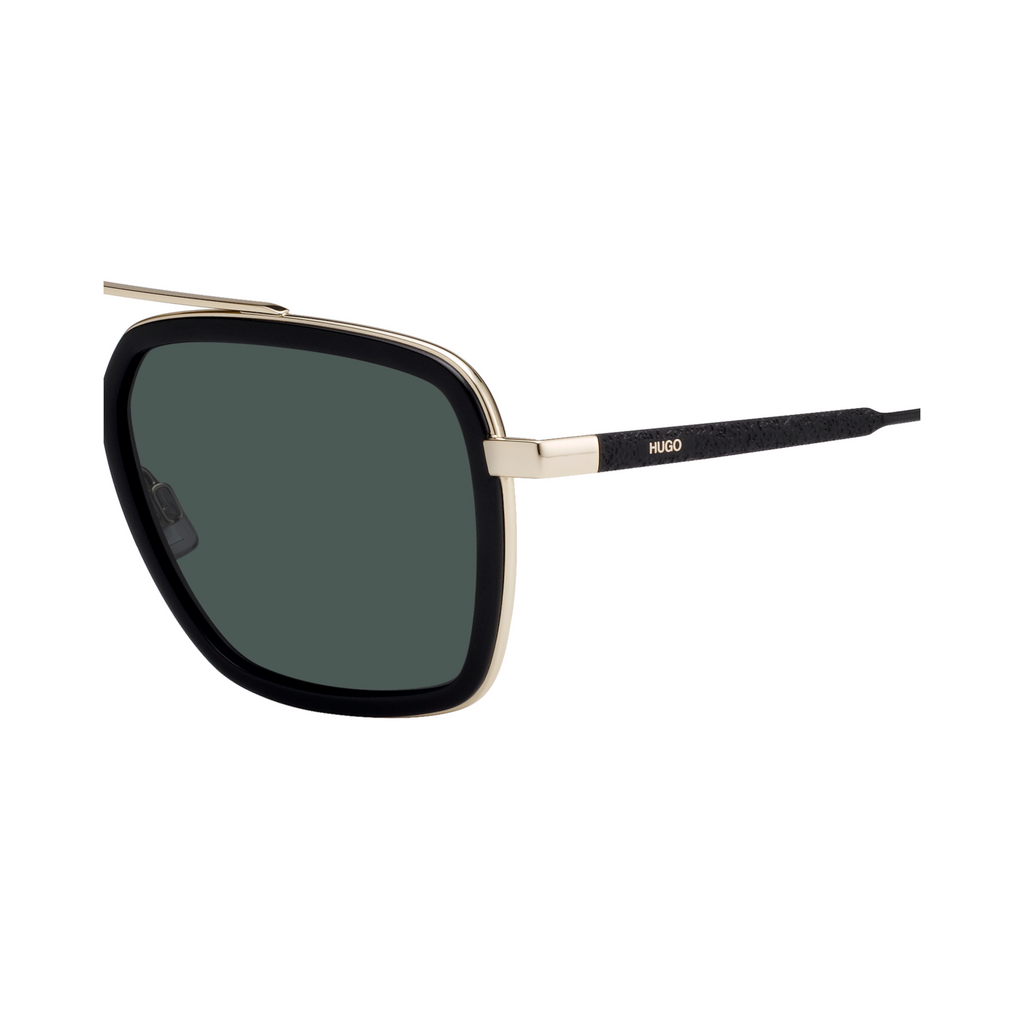 Hugo HG 0306/S Green Black Men's Sunglasses
