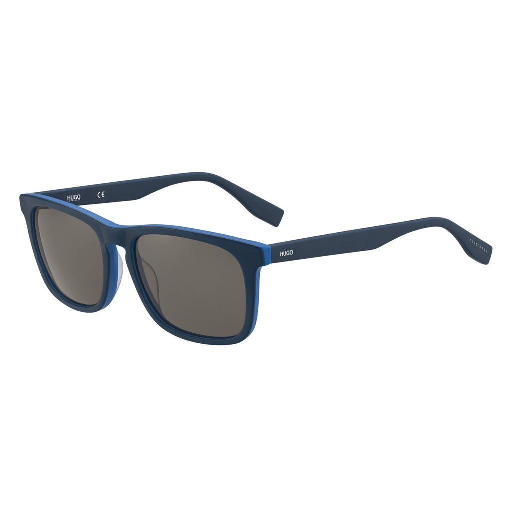 Hugo HG 0317/S Grey Blue Men's Sunglasses