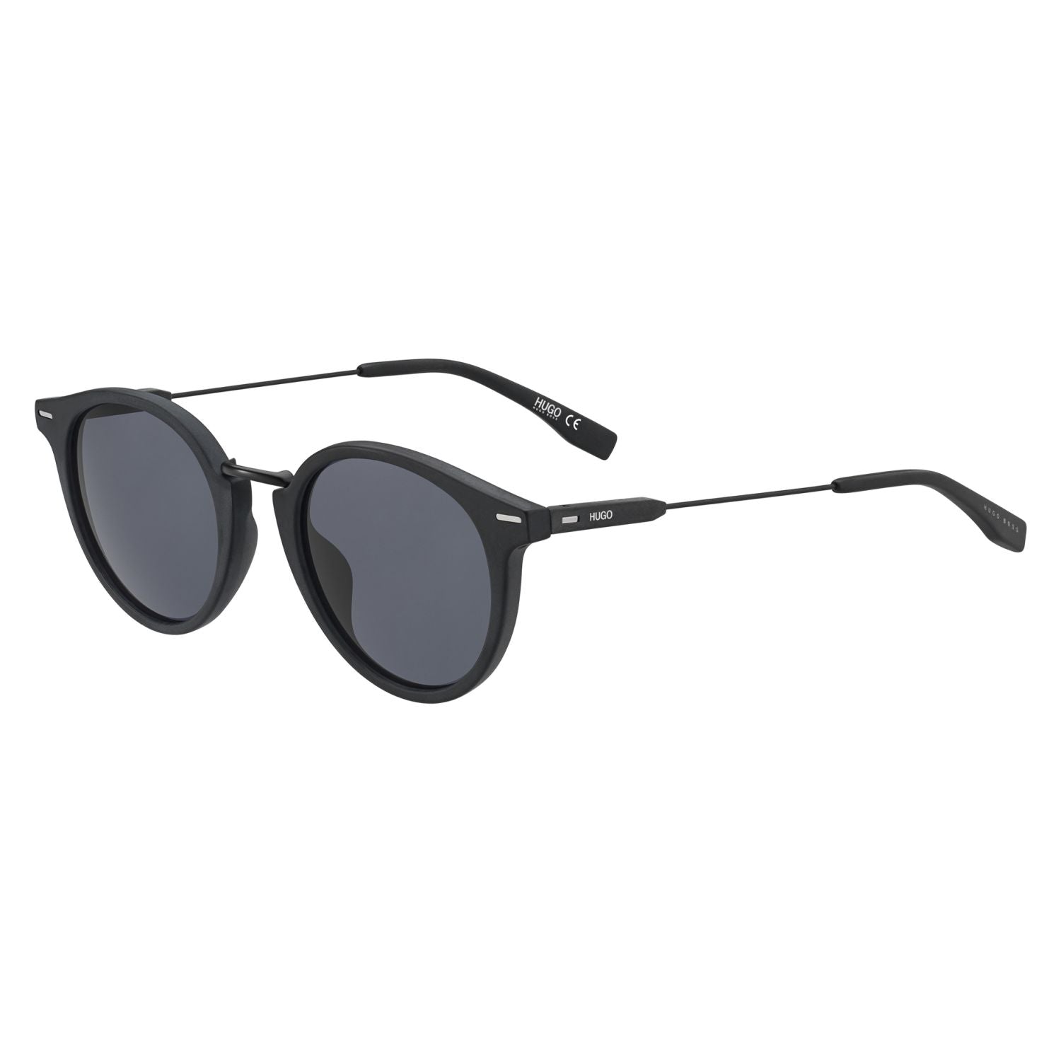 Hugo HG 0326/S Grey Black Unisex Sunglasses