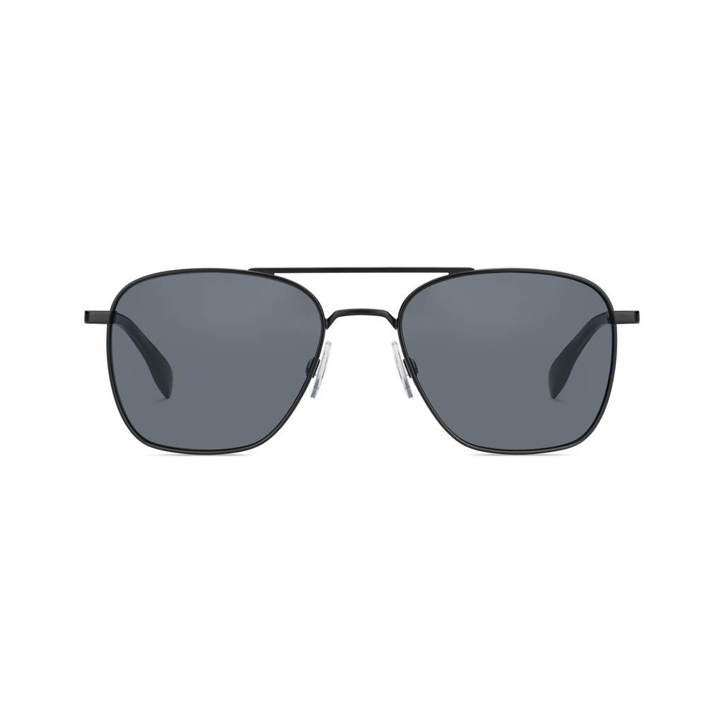 Hugo HG 0330/S Grey Black Men's Sunglasses