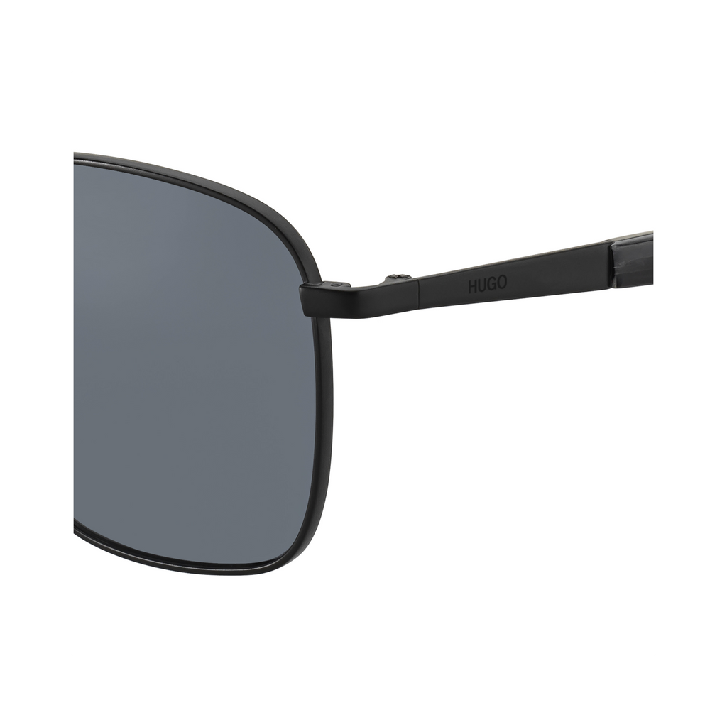 Hugo HG 0330/S Grey Black Men's Sunglasses