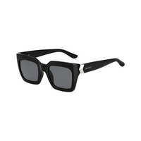 Jimmy Choo MAIKA/S Grey Black Women's Sunglasses