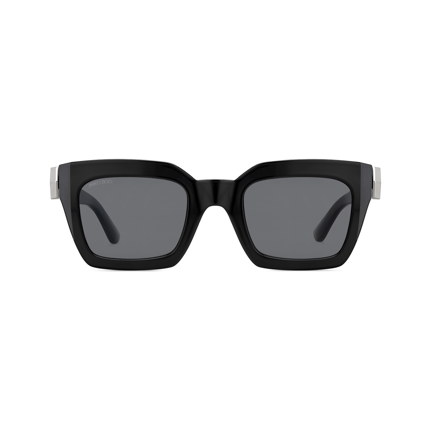 Jimmy Choo MAIKA/S Grey Black Women's Sunglasses