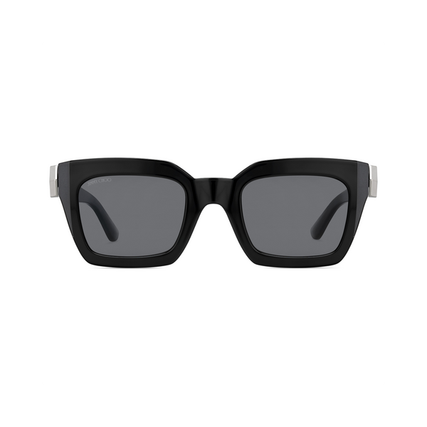 Jimmy Choo MAIKA/S Grey Black Women's Sunglasses