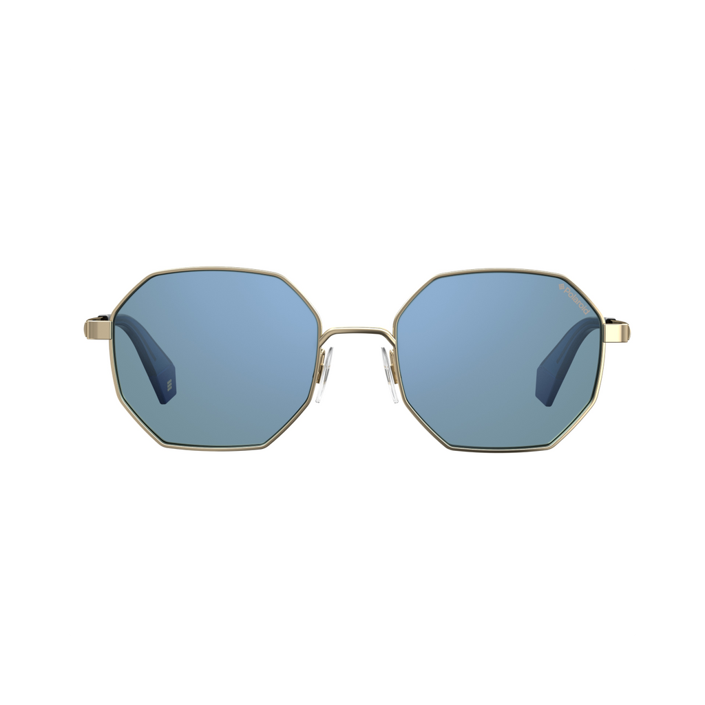 Polaroid PLD 6067/S Silver Yellow Unisex Polarized Sunglasses