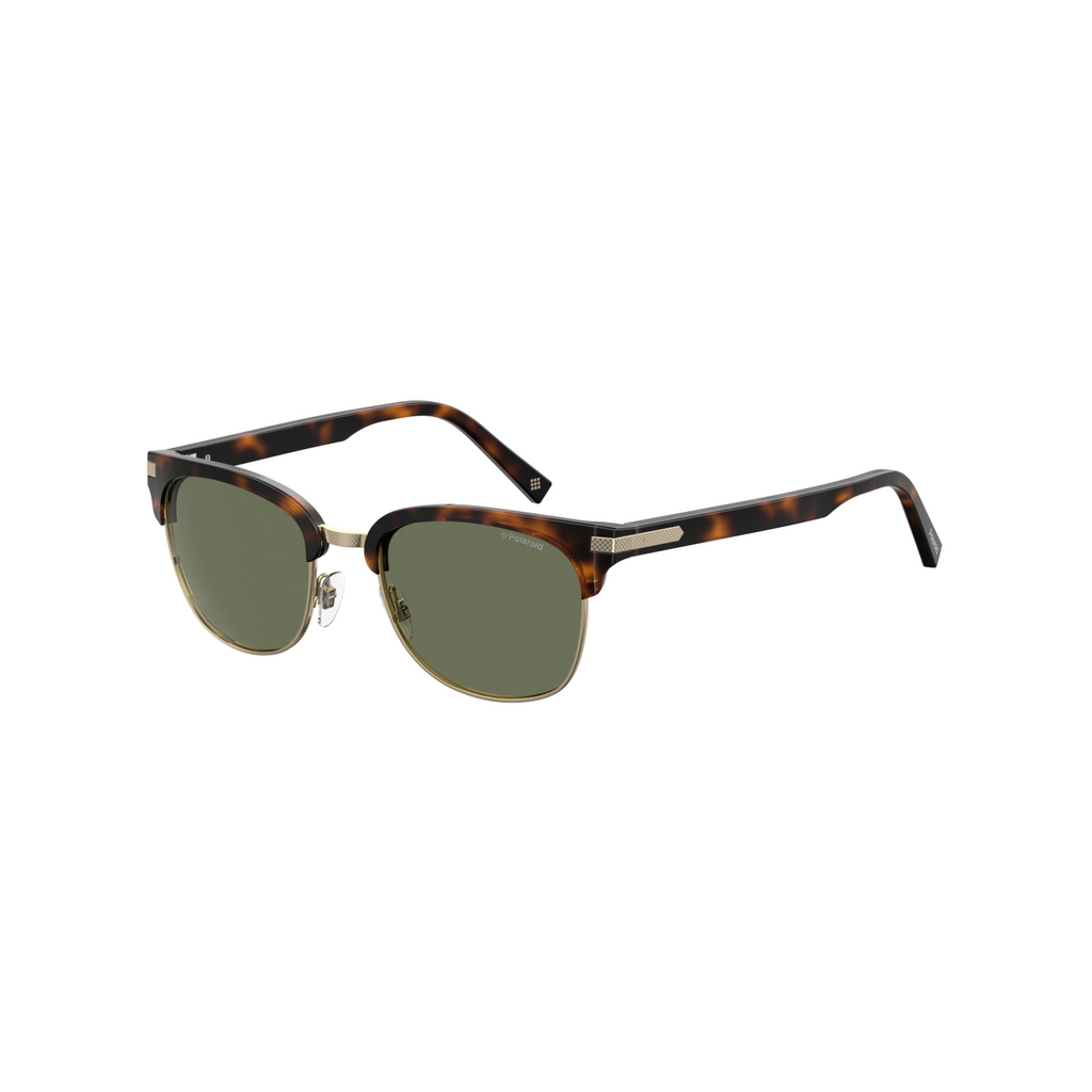 Polaroid PLD 2076/S Green Havana Men's Polarized Sunglasses