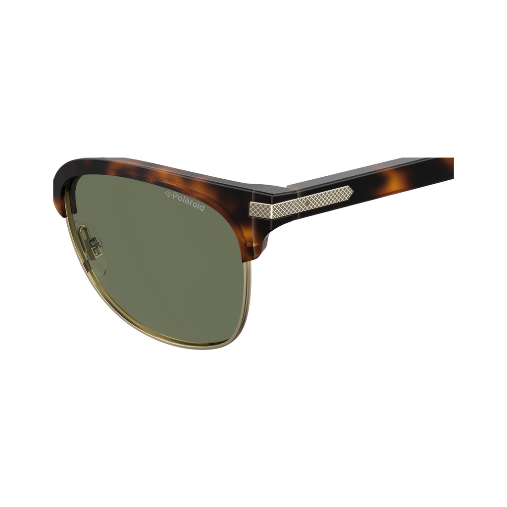 Polaroid PLD 2076/S Green Havana Men's Polarized Sunglasses