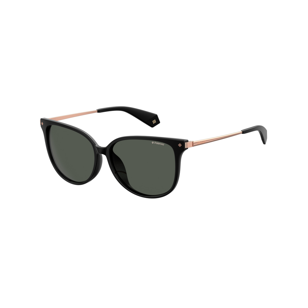 Polaroid PLD 4076/F/S Grey Black Women's Polarized Sunglasses
