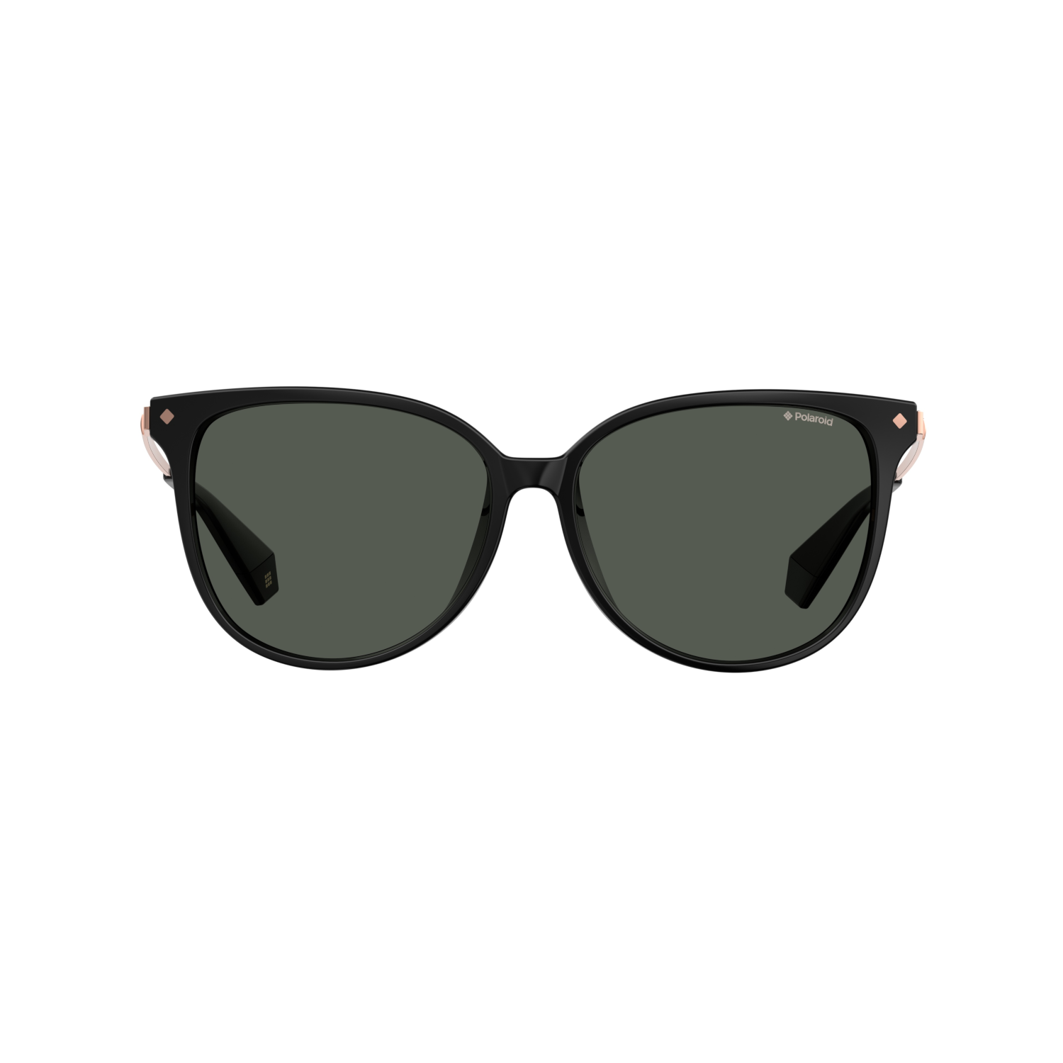 Polaroid PLD 4076/F/S Grey Black Women's Polarized Sunglasses