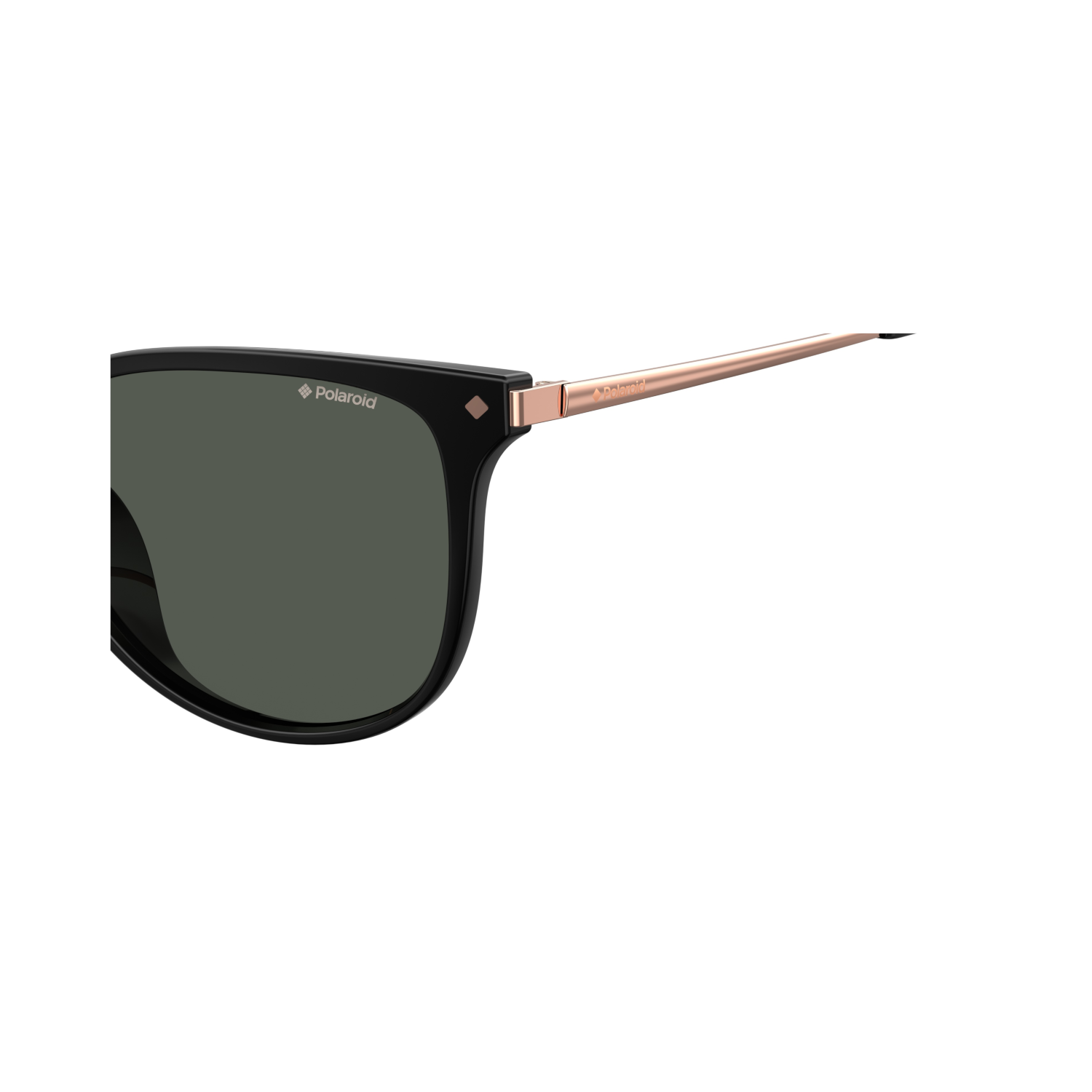 Polaroid PLD 4076/F/S Grey Black Women's Polarized Sunglasses