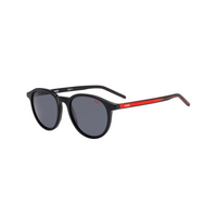 Hugo HG 1028/S Grey Black Unisex Sunglasses