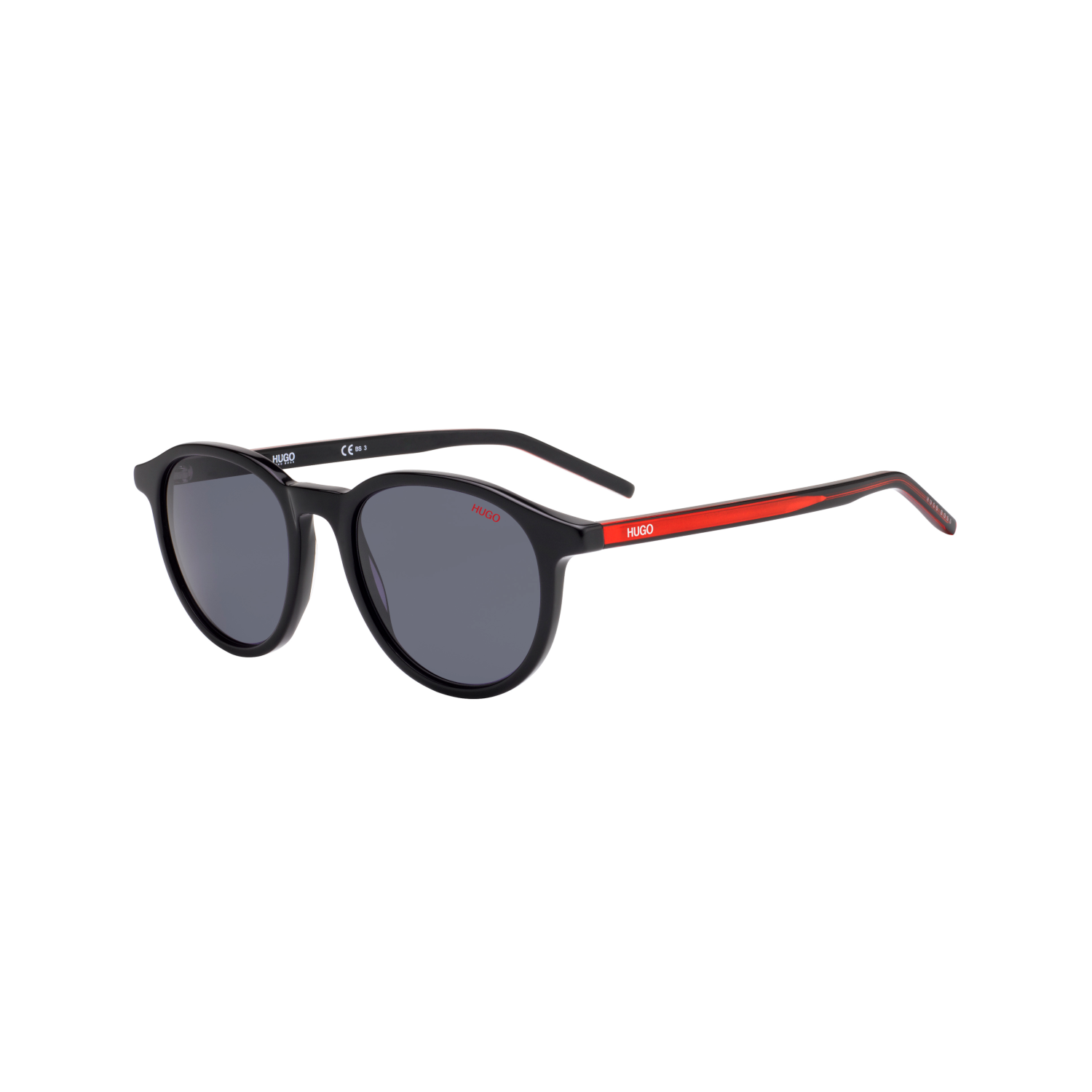 Hugo HG 1028/S Grey Black Unisex Sunglasses