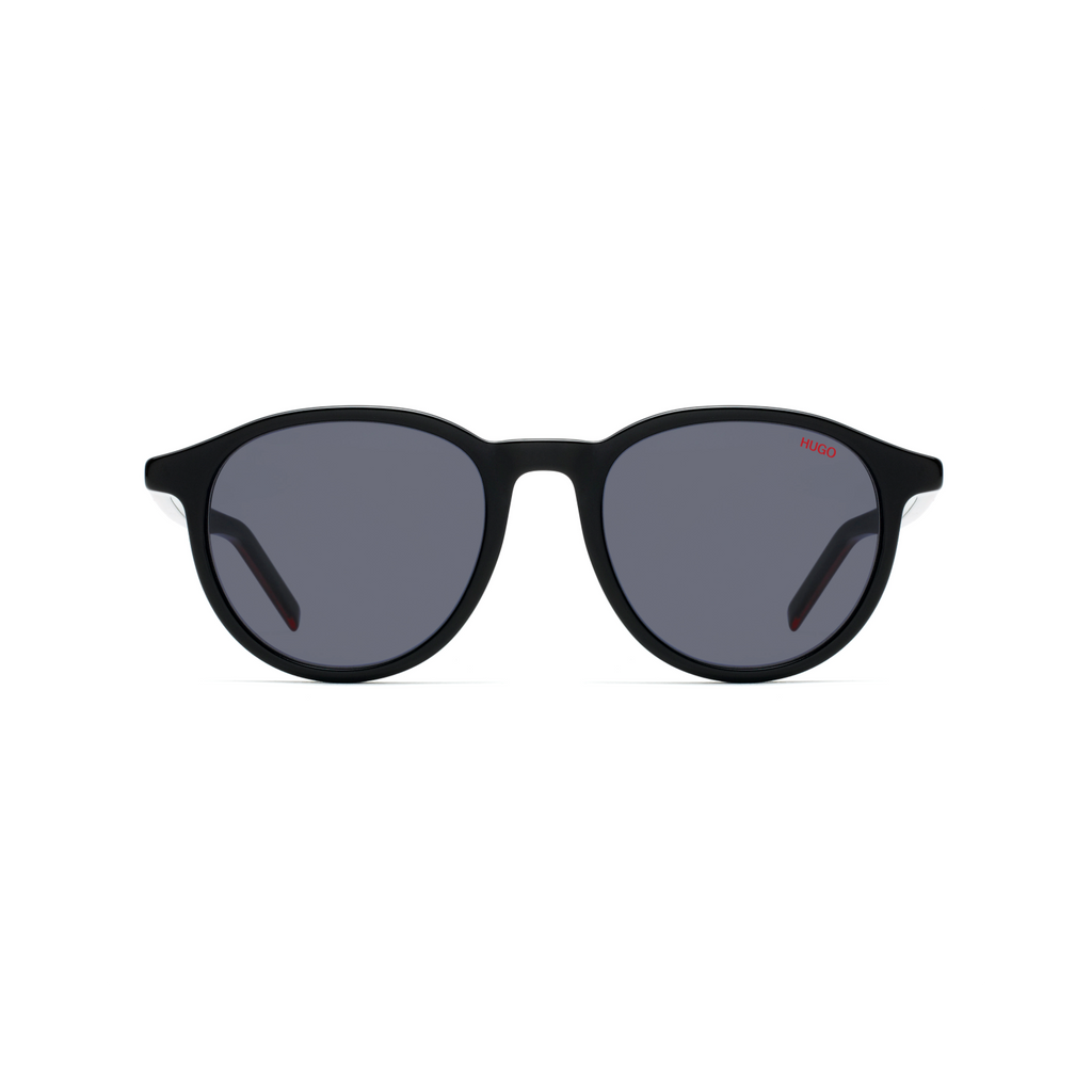 Hugo HG 1028/S Grey Black Unisex Sunglasses