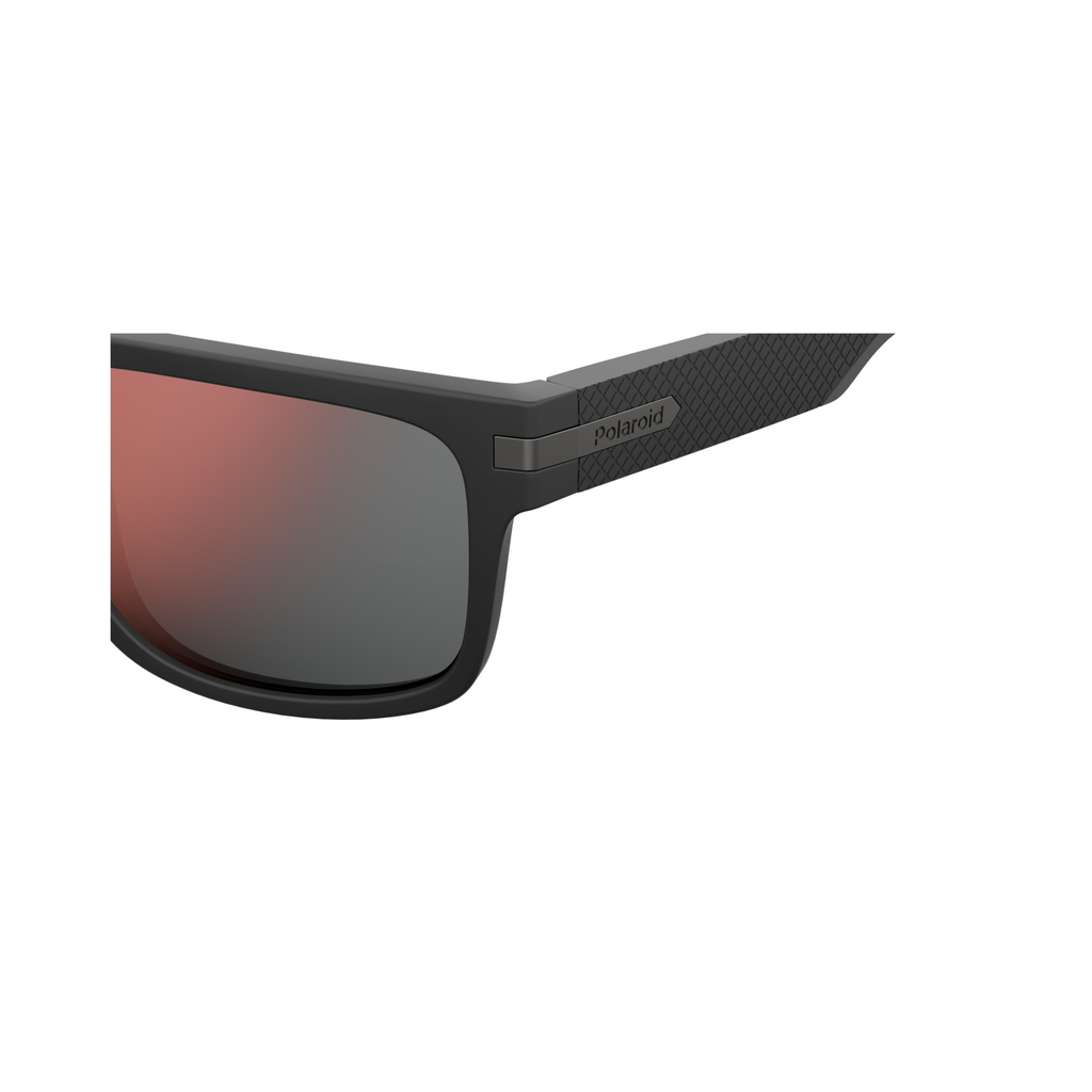 Polaroid PLD 2066/S Red Black Men's Polarized Sunglasses