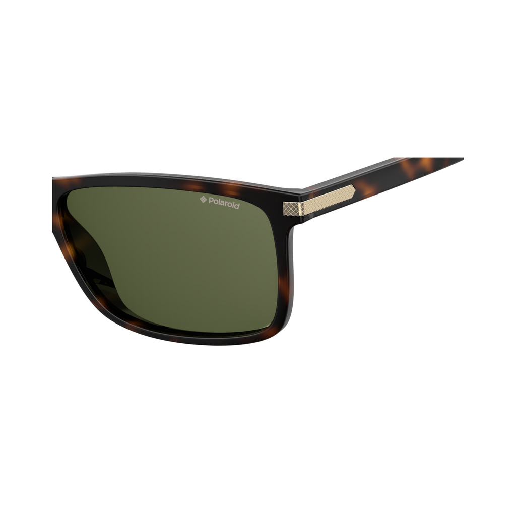Polaroid PLD 2075/S/X Green Havana Men's Sunglasses