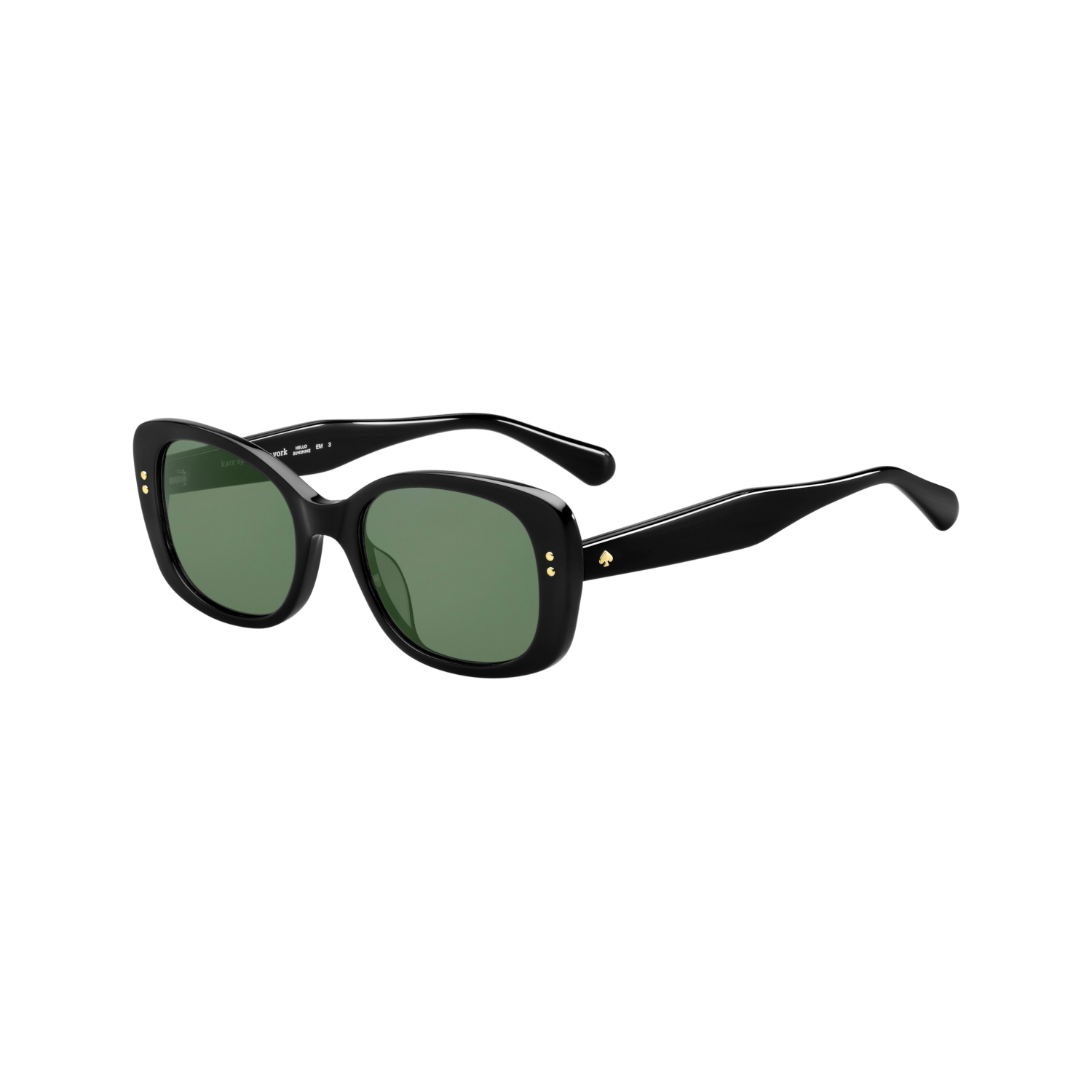 Kate Spade CITIANI/G/S Green Black Women's Sunglasses