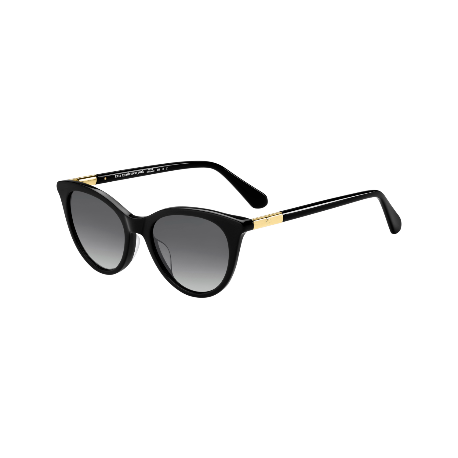 Kate Spade JANALYNN/S Grey Black Women's Sunglasses