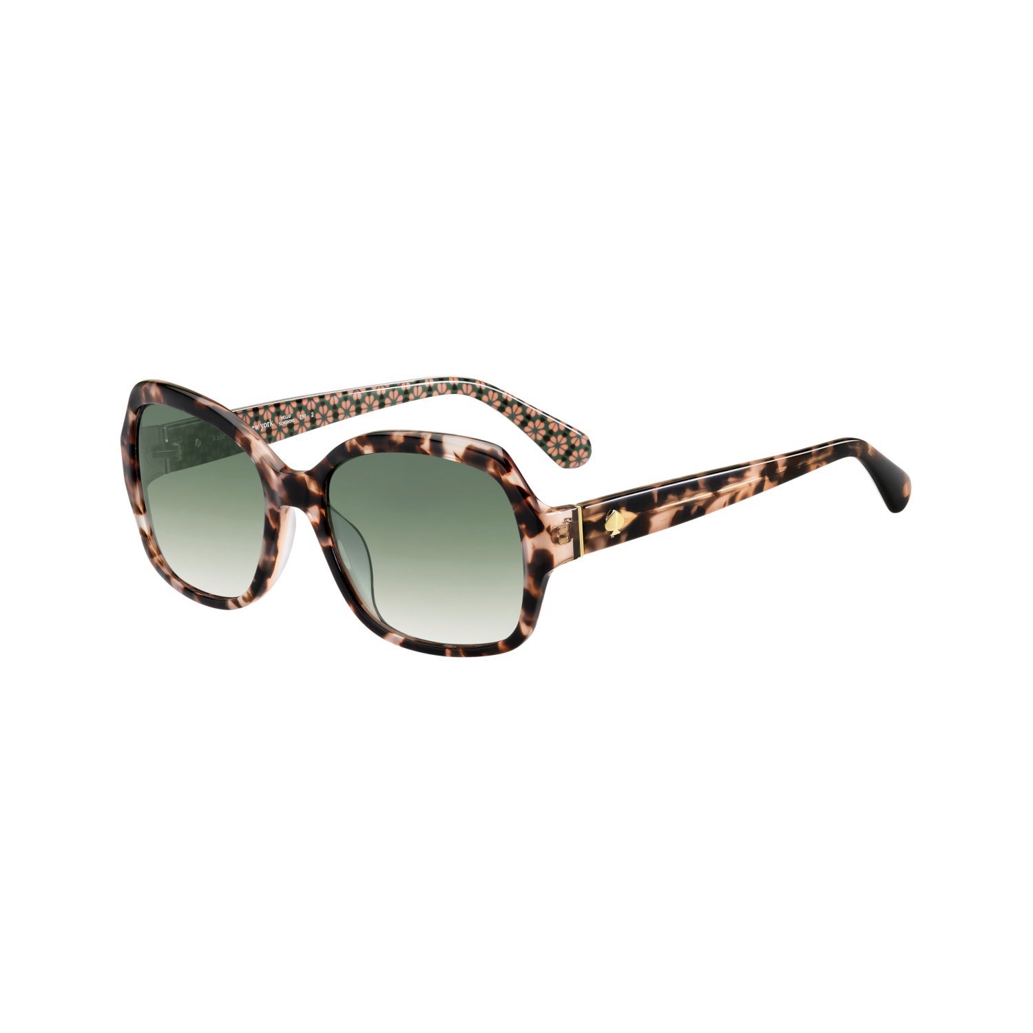 Kate Spade AMBERLYNN/S Green Havana Women's Sunglasses