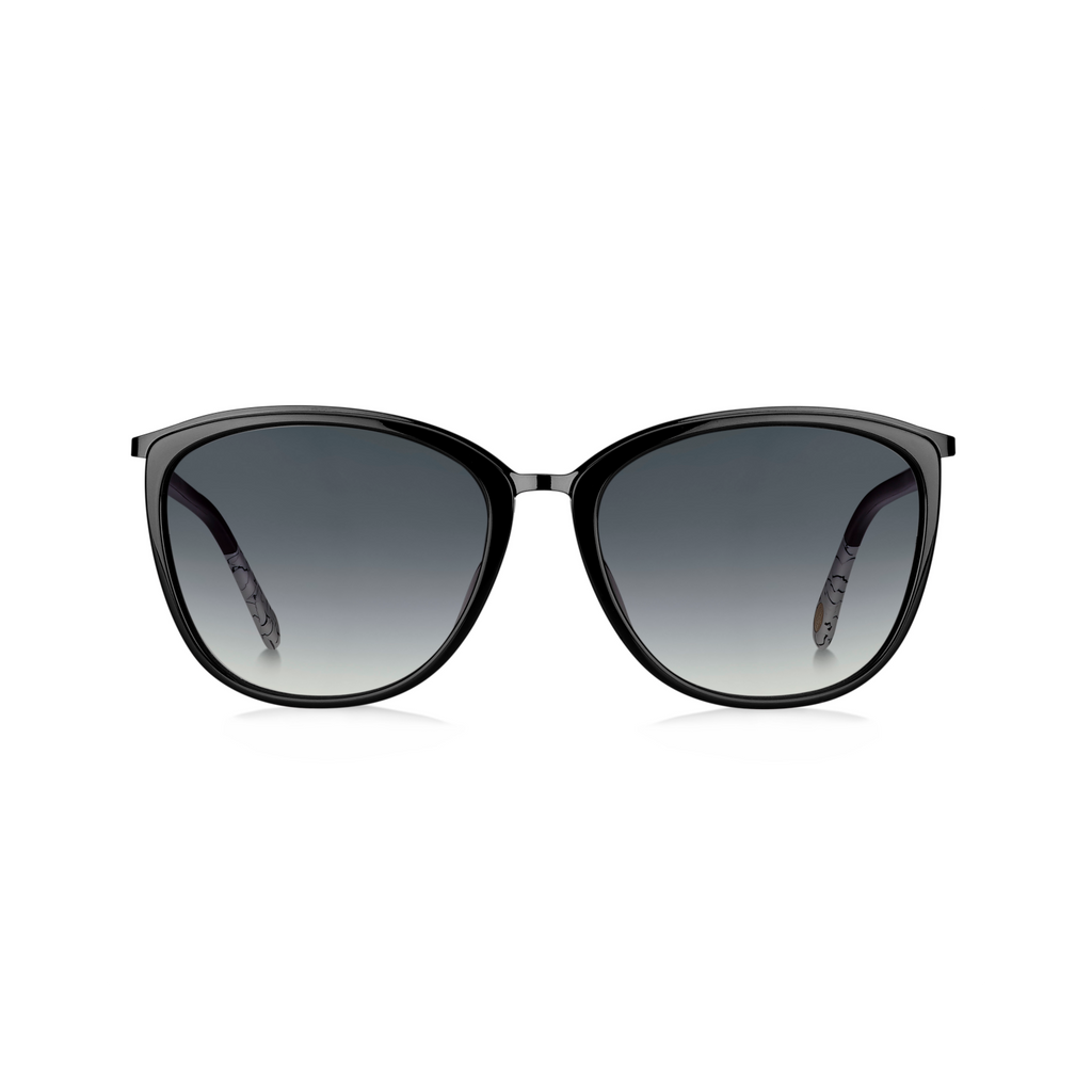 Fossil FOS 2091/G/S Grey Black Women's Sunglasses