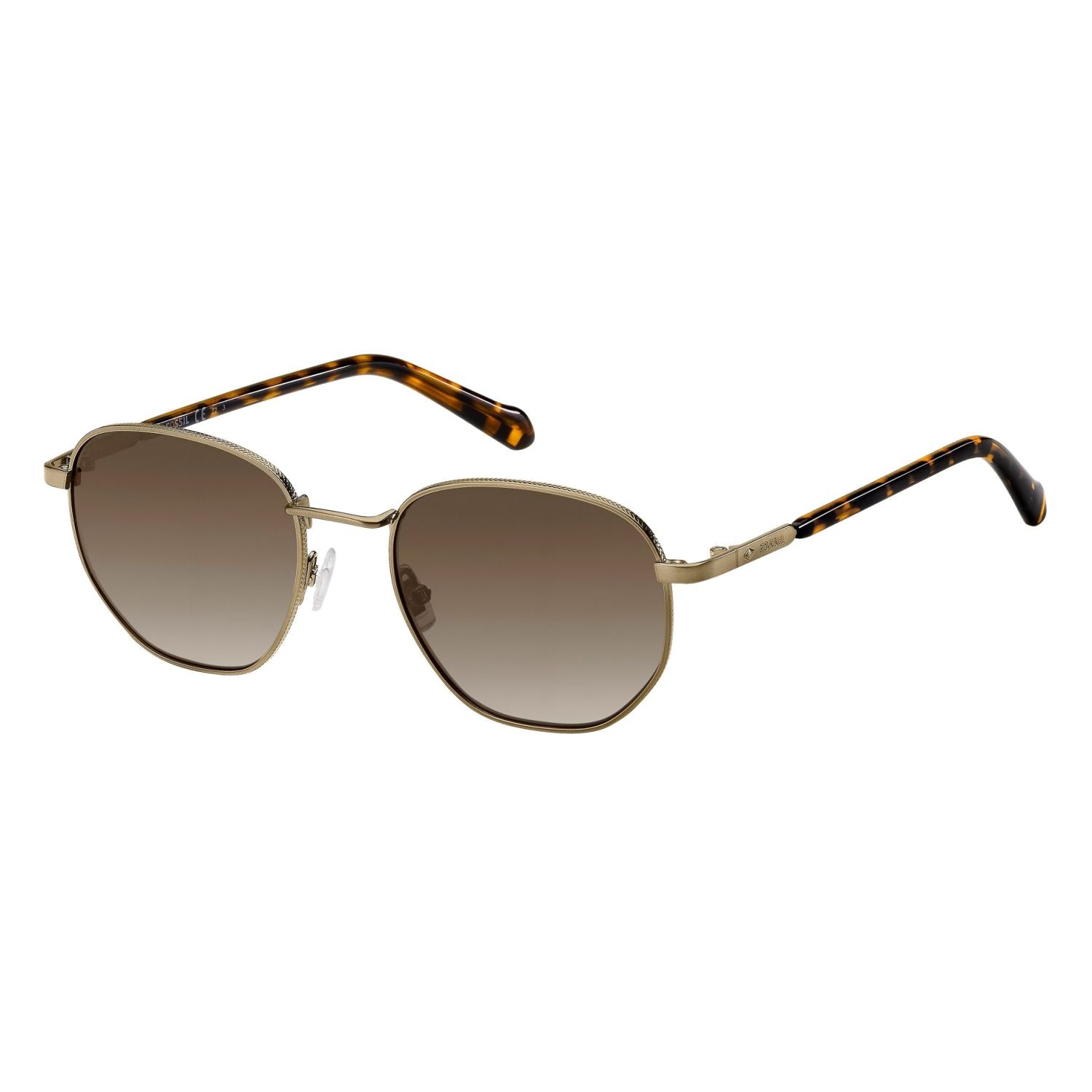 Fossil FOS 3093/S Brown Gold Men's Sunglasses