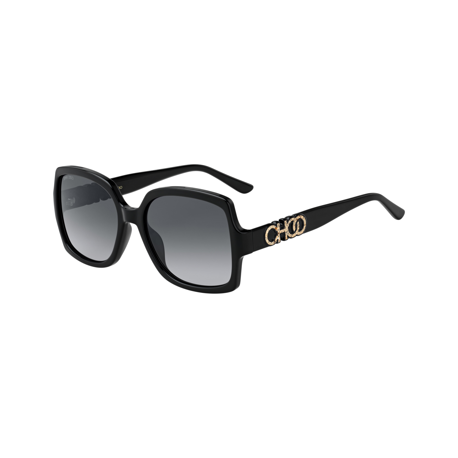 Jimmy Choo SAMMI/G/S Grey Black Women's Sunglasses