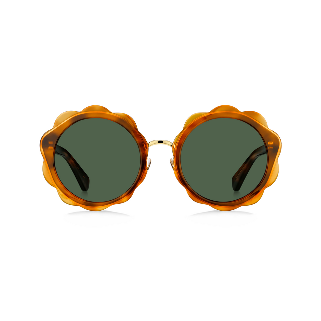 Kate Spade KARRIE/S Green Brown Women's Sunglasses