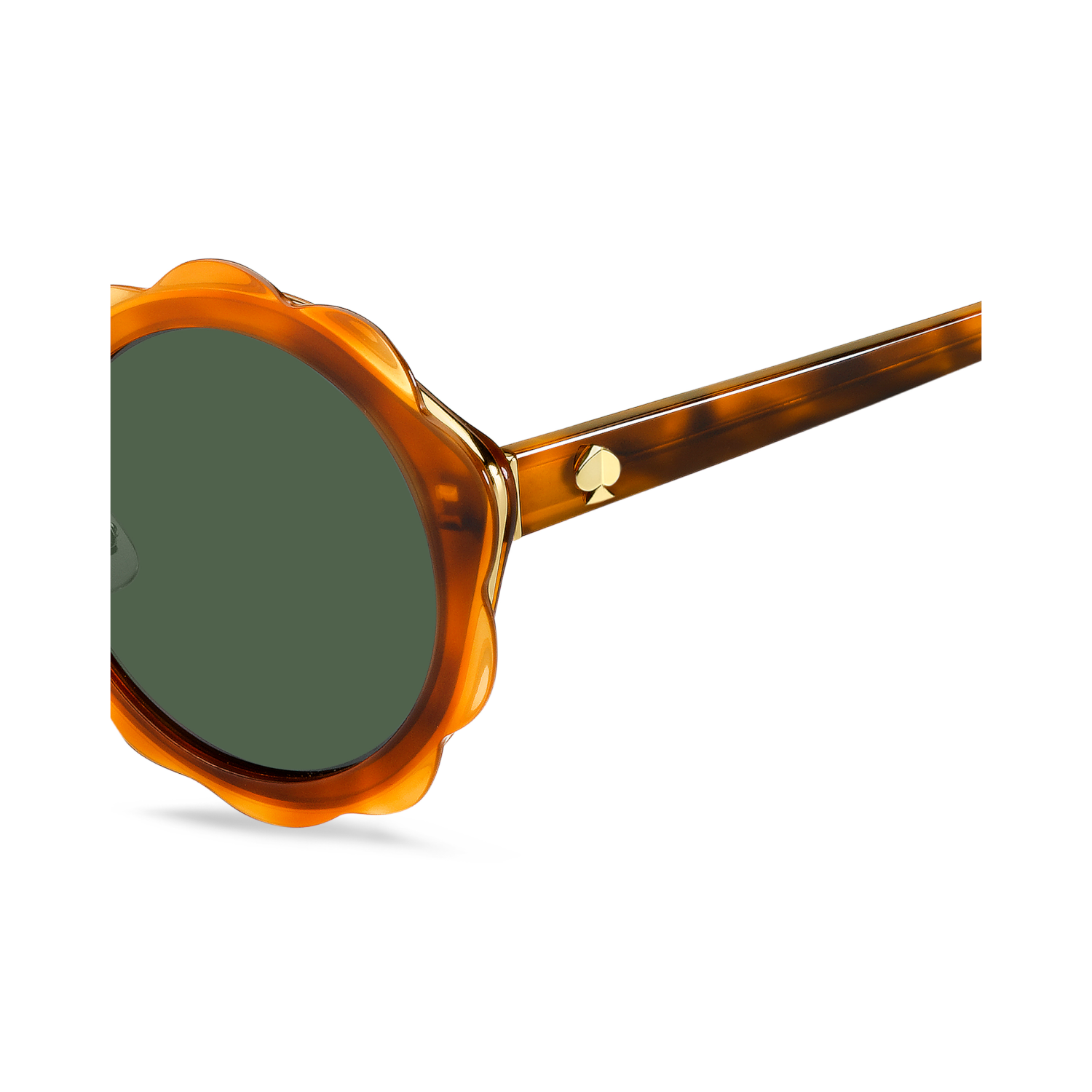 Kate Spade KARRIE/S Green Brown Women's Sunglasses