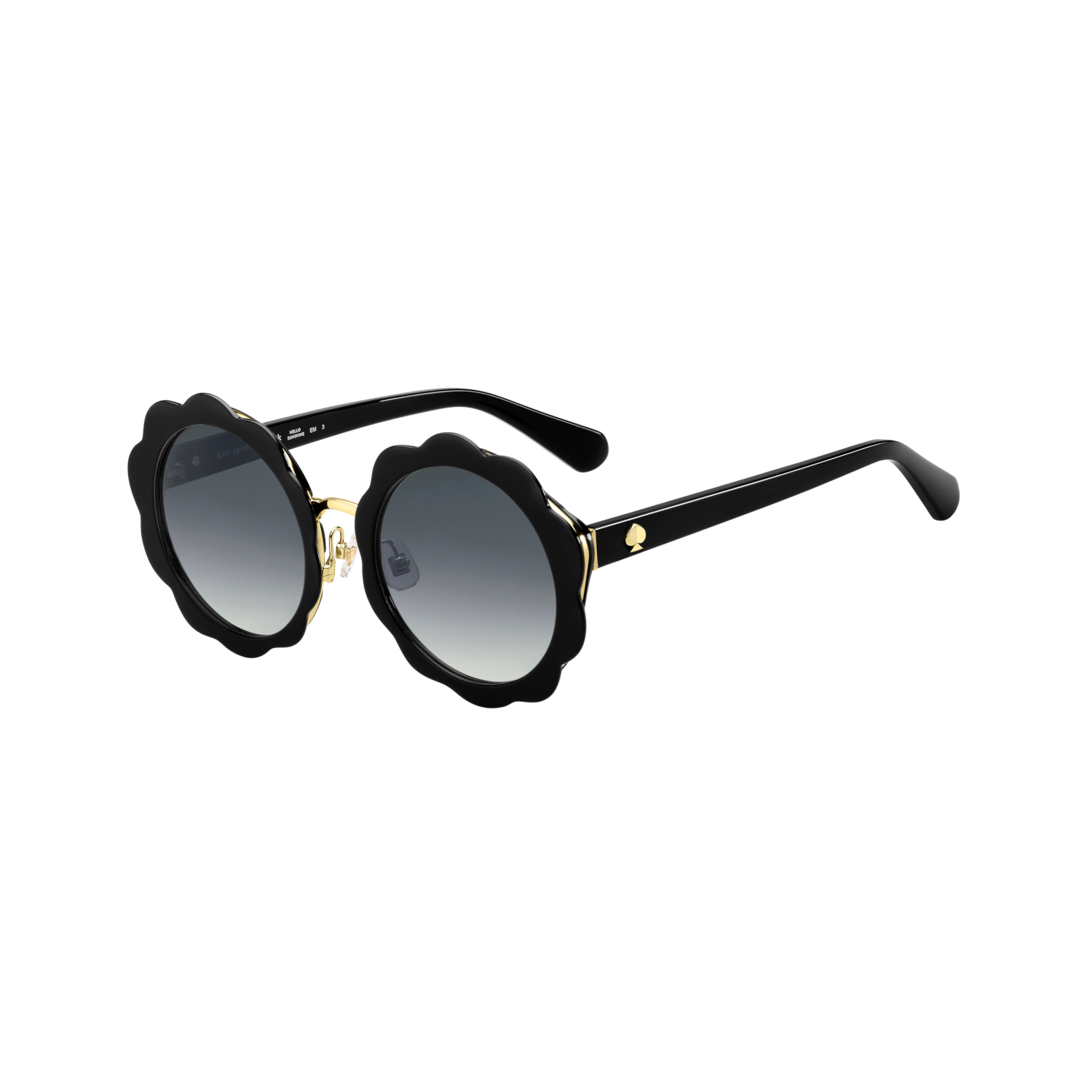 Kate Spade KARRIE/S Grey Black Women's Sunglasses