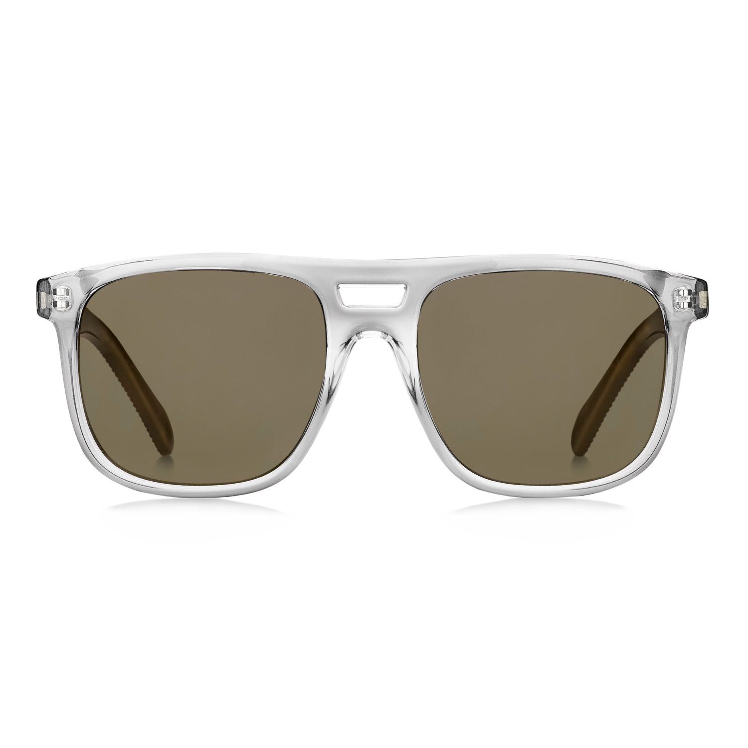 Fossil FOS 3096/S Brown Clear Men's Sunglasses