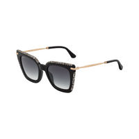 Jimmy Choo CIARA/G/S Grey Black Women's Sunglasses