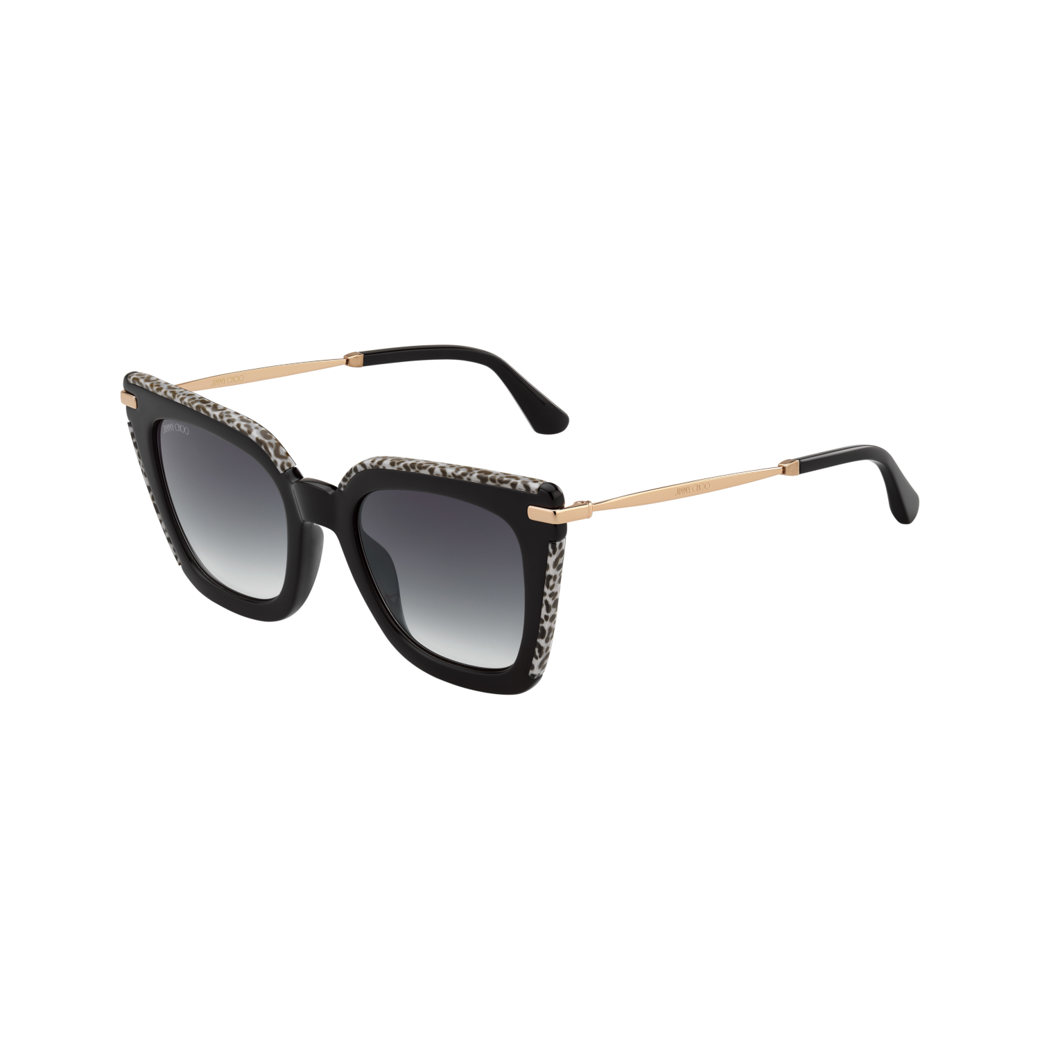 Jimmy Choo CIARA/G/S Grey Black Women's Sunglasses
