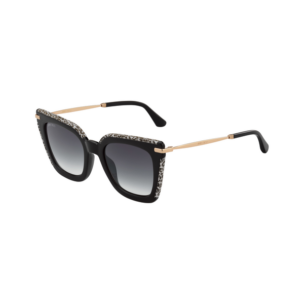 Jimmy Choo CIARA/G/S Grey Black Women's Sunglasses
