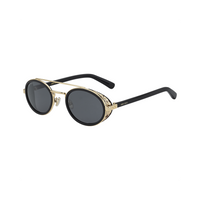 Jimmy Choo TONIE/S Grey Black Women's Sunglasses