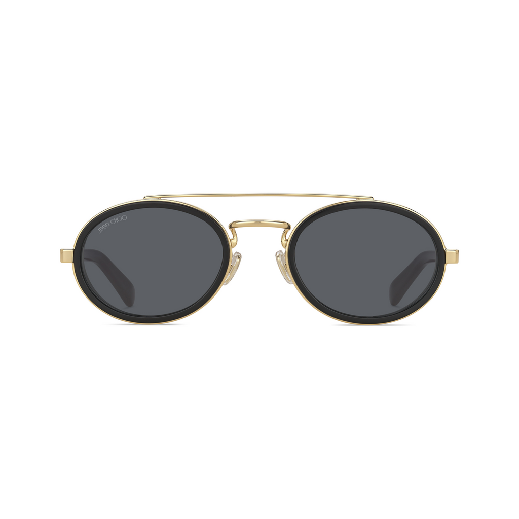 Jimmy Choo TONIE/S Grey Black Women's Sunglasses