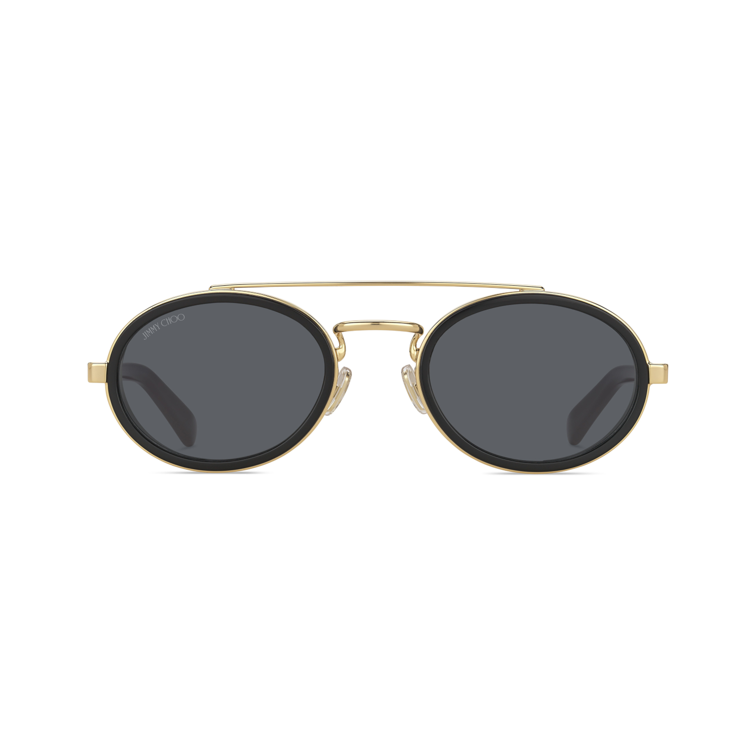 Jimmy Choo TONIE/S Grey Black Women's Sunglasses