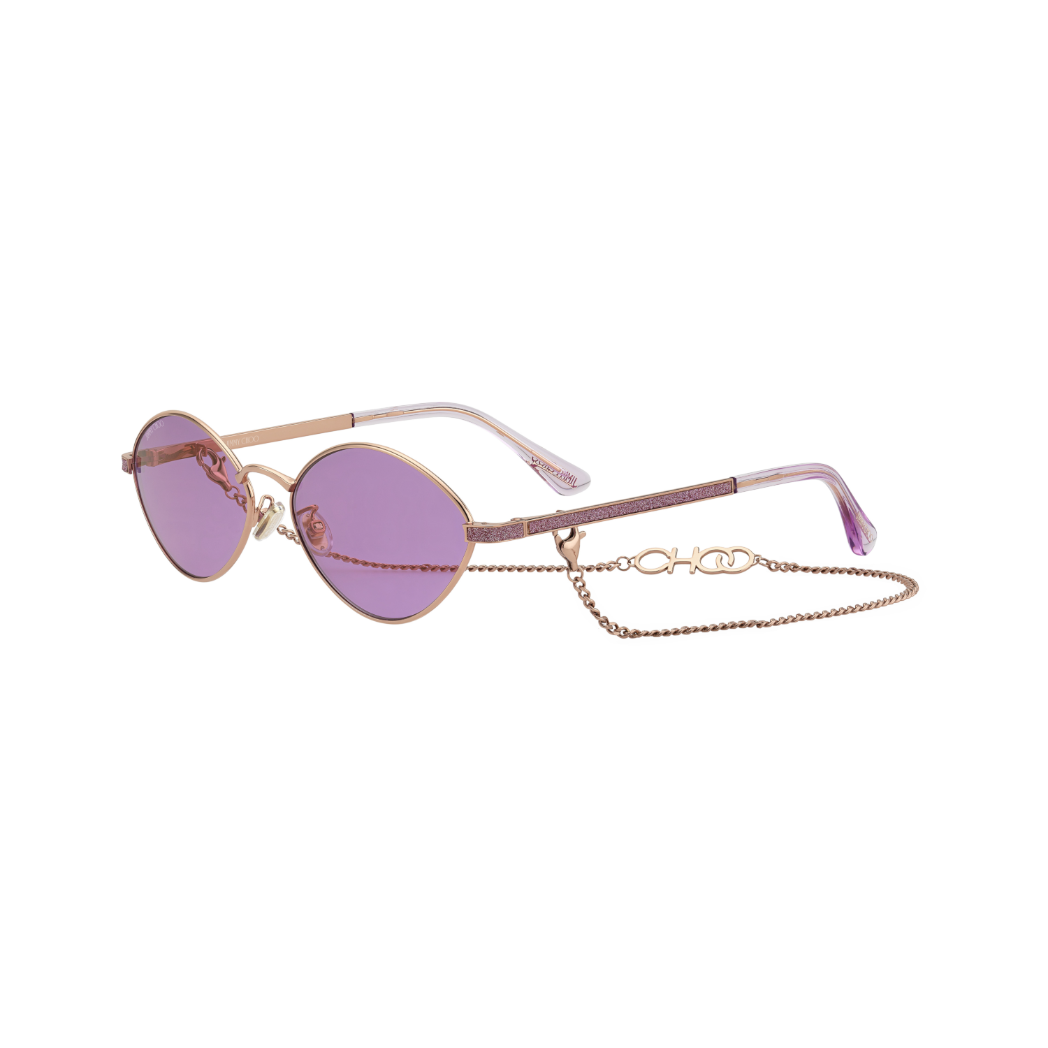Jimmy Choo SONNY/S Purple Yellow Women's Sunglasses