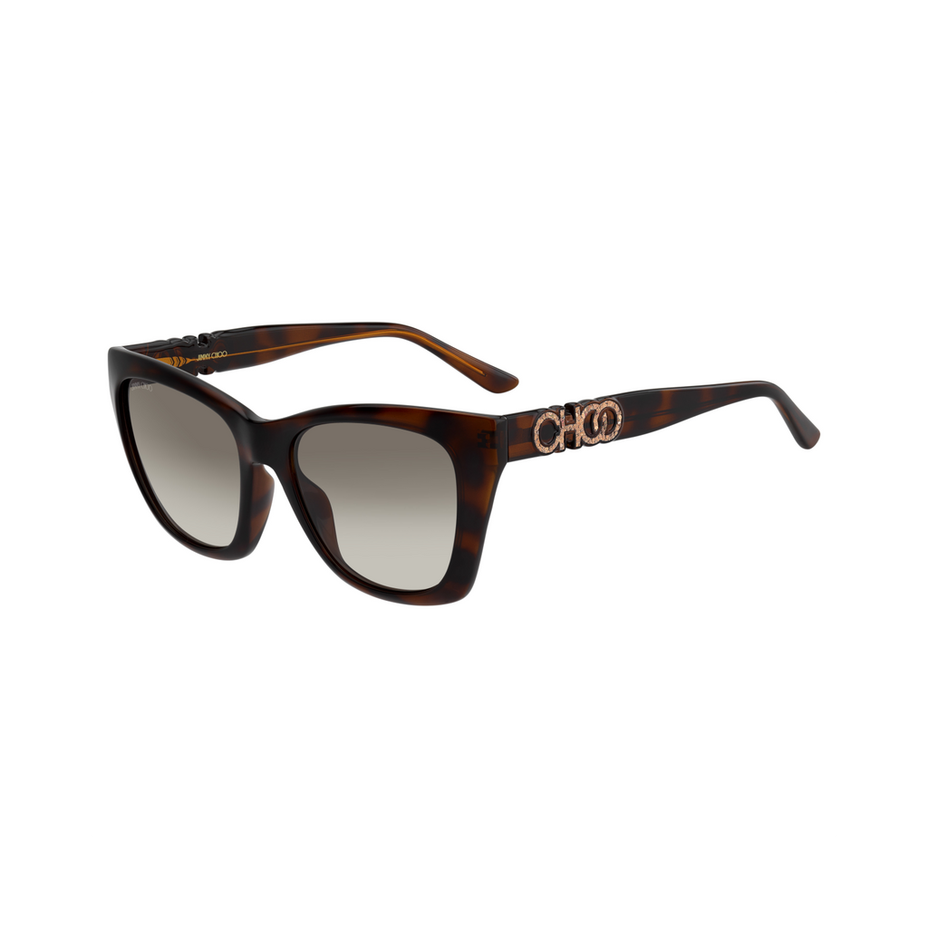 Jimmy Choo RIKKI/G/S Brown Havana Women's Sunglasses
