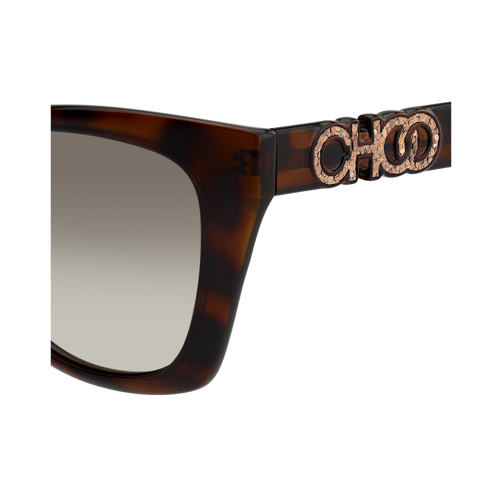 Jimmy Choo RIKKI/G/S Brown Havana Women's Sunglasses