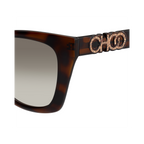 Jimmy Choo RIKKI/G/S Brown Havana Women's Sunglasses